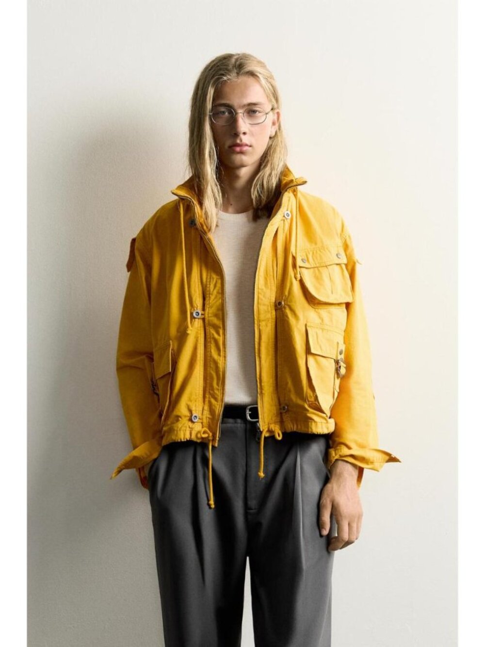 ZARA UTILITY CROPPED JACKET 0108/800/225